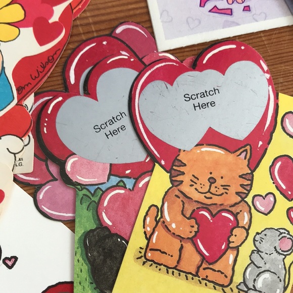 Vintage 1970-80 Valentine Cards - Picture 7 of 8